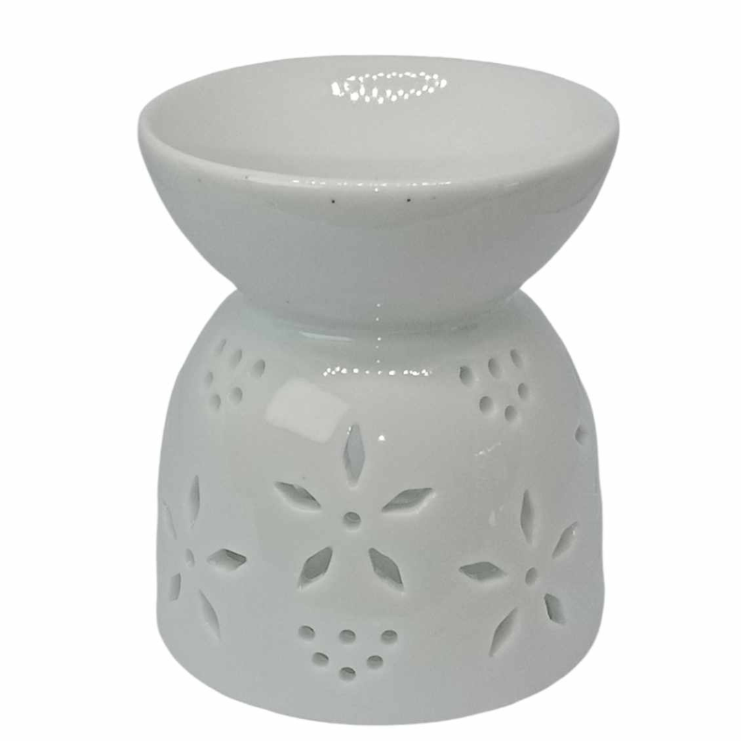 Wax/Oil Burner - Flower Ceramic