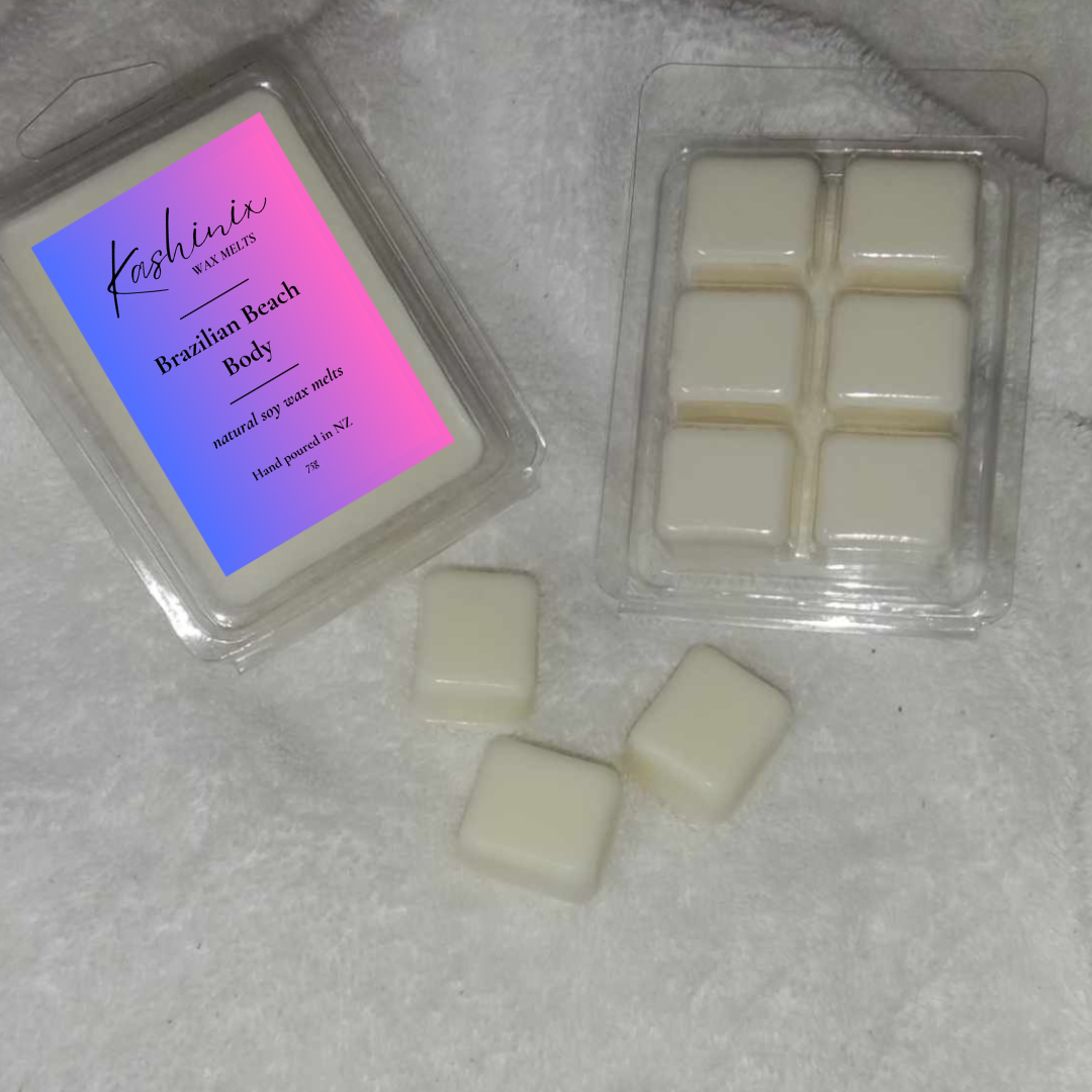 Natural Soy Wax Melts - Brazilian Beach Body