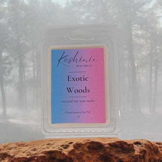 Natural Soy Wax Melt - Exotic Woods