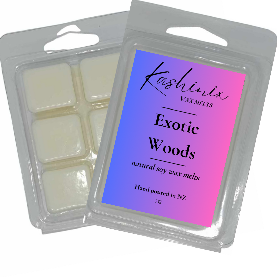 Natural Soy Wax Melt - Exotic Woods