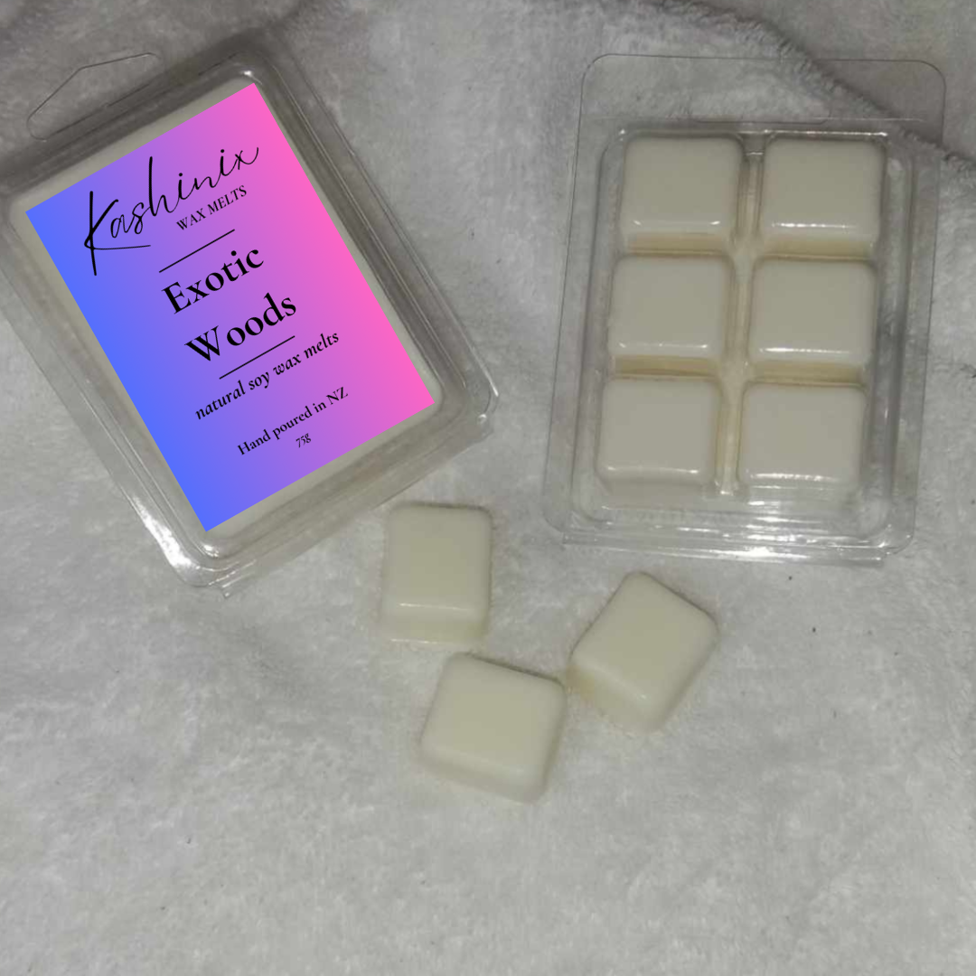 Natural Soy Wax Melt - Exotic Woods